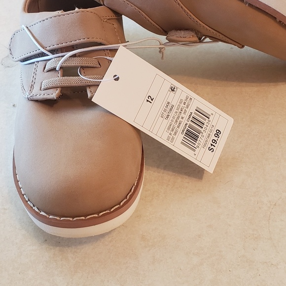  Cat & Jack Tan Tobias Oxford Style Shoes  - Picture 3 of 5